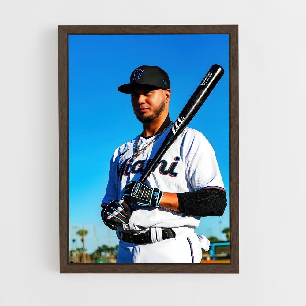 Poster Luis Arraez – affiche Baseball (vue 5)